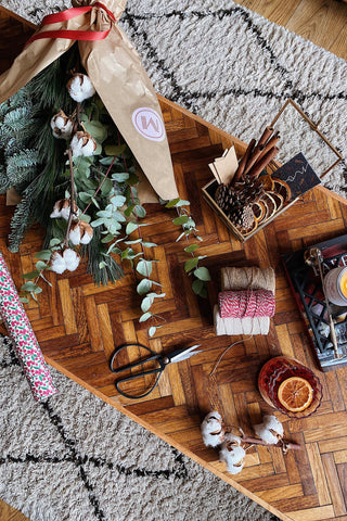 Christmas Foliage Wrap