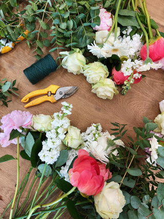 Peonies and Prosecco Bouquet Making Workshop at House Of NAF!
