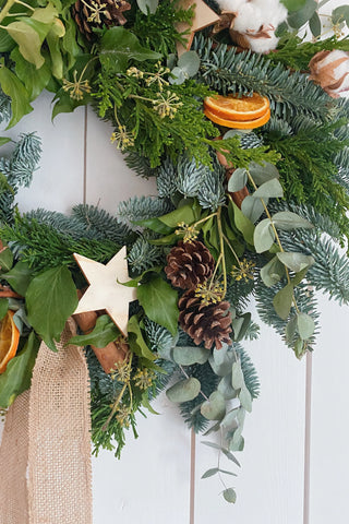 Fresh DIY Christmas Wreath Kit
