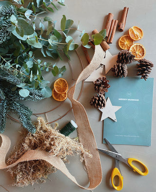 DIY Fresh Christmas Wreath Kit