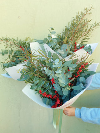 Christmas Foliage Wrap