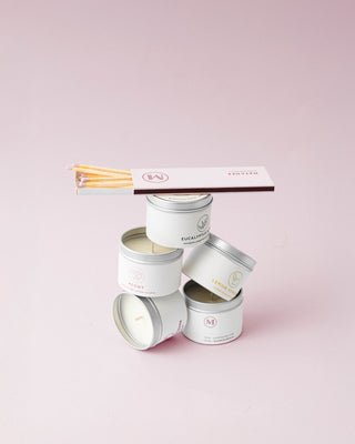 Eucalyptus and Mint Tin Candle