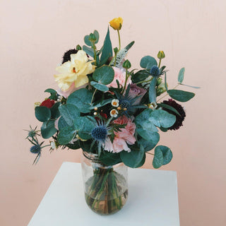 3 x Wedding Flower Jars - MUD Urban Flowers