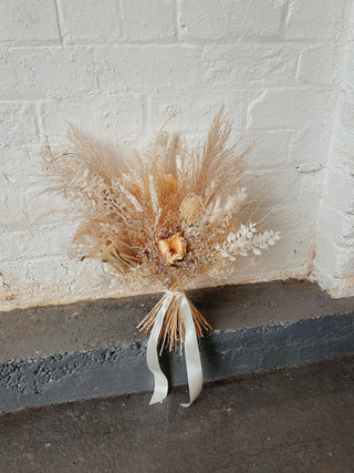 Dried Bridal Bouquet - MUD Urban Flowers