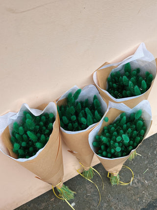 Green Bunny Tails