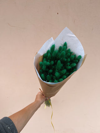 Green Bunny Tails