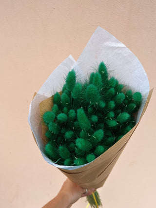 Green Bunny Tails