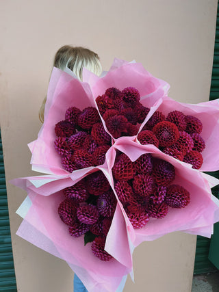 Burgundy Dahlia Bunch U.K.