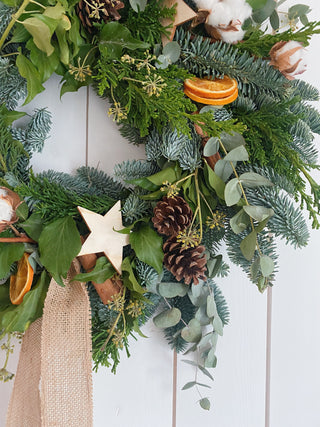 DIY Fresh Christmas Wreath Kit