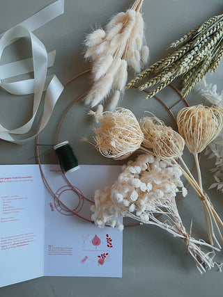 Dried DIY Wreath Kit