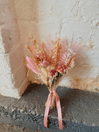 Dried Flower Girl Bouquet - MUD Urban Flowers
